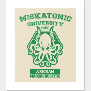 Miskatonic University Posters and Art